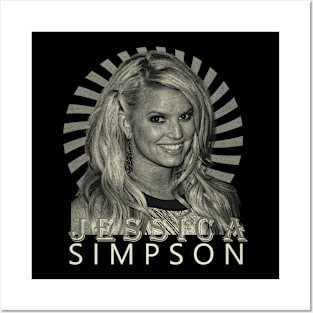 jessiccasimpson vintage shirt Posters and Art